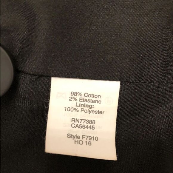 New Madewell Crushed Velvet Blazer Black F7910 $158 - size 8 - Picture 3 of 6